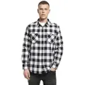 Build Your Brand Checked Flanell Skjorte Med Lange ærmer
