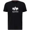 Alpha industries Grunge Logo T T-shirt Med Korte ærmer