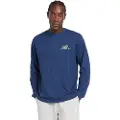 New Balance Relaxed Court T-shirt Med Lange ærmer