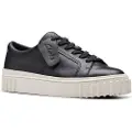 Clarks Clarkstil kvinder. 26176436 Mayhill Walk lædersko sort (42), 3-5 cm, Blonder, Casual