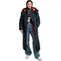 G-Star G-Startil kvinder. D25232-B958-C742 Modular Padded Hooded Coat Modular Padded Hooded Navy (M), Casual, Genanvendt polister, Bæredygtig, Blå