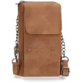 Pepe Jeans Pepe Jeanstil kvinder. 7755333 Brun Holly mobil bæretaske (OSFA), Casual, Syntetisk
