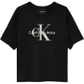 Calvin Klein Monologo Glitter T-shirt Med Korte ærmer