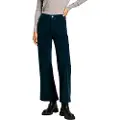 Pepe Jeans Pepe Jeanstil kvinder. PL211776 Fløjlsbukser med flare fit Celia navy (XL), Casual, Bomuld, Blå