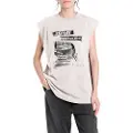 Replay W3409a.000.2660 ærmeløs T-shirt