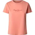 Pepe Jeans Pepe Jeanstil kvinder. PL506012 Macy's T-shirt lyserød (XL), Casual, Pink, Bomuld, Korte ærmer
