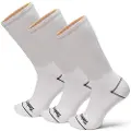 Timberland Timberlandtil mænd. TB0A6BBB1001 Sæt med 3 par hvide Bowden polstrede knæstrømper hvid (M), Afslappet, Bomuld