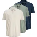 Jack & Jones Kane Plus Kortærmet Polo 3 Enheder