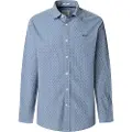 Pepe Jeans Pepe Jeanstil mænd. PM308827 Alonsos blå trøje (XXL), Casual, Bomuld, Lange ærmer, Bæredygtig