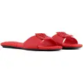 Armani Exchange AIX Armani Exchangetil kvinder. XDP055XV92101818 Røde flade sandaler (36), Fast, Ingen, Casual