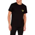 Emporio Armani Emporio Armanitil mænd. EM000574_AF12349 Sort strand-t-shirt (S), Casual, Bomuld, Korte ærmer