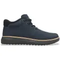 Timberland Timberlandtil mænd. TB0A69Q5W061 Hudson Road marineblå chukka-støvler i læder med mellemskaft (50), Fast, Blonder, Casual, Bæredygtig