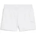 Puma WARDROBE Essentials 4"Shorts Pointelle Women, Clothing, White, M
