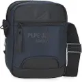 Pepe Jeans Pepe Jeanstil mænd. 7065544 Bromley 24 navy skuldertaske (OSFA), Casual, Polyester, Blå