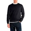 Replay Replaytil mænd. UK4851.000.G22578 Bomuldstrøje med blåt broderi r (L), Casual