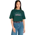 Timberland Timberlandtil kvinder. TB0A423B3171 Grøn universitets-T-shirt (L), Casual, Bomuld, Korte ærmer