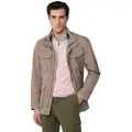 Hackett London Hackett Londontil mænd. HM4000043 Velospeed-jakke i beige (L), Casual, Polyester