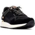 Xti Xtitil kvinder. 14420602-NEGRO Træningssko 144206 sort (40), 1-3 cm, Blonder, Casual