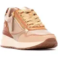 Carmela Carmelatil kvinder. 16244201-BEIGE Sneakers i læder 162442 beige (37), 3-5 cm, Lynlås, Casual