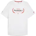 Puma F1 Essentials Graphic Tee Men, Clothing, White, S
