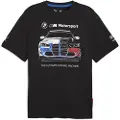 Puma BMW M Motorsport Bold Graphic Tee Men, Clothing, Black, M