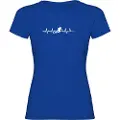 Kruskis Skiing Heartbeat T-shirt Med Korte ærmer