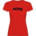 Kruskis Word Skiing T-shirt Med Korte ærmer
