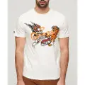 Superdry Tattoo Script T-shirt Med Korte ærmer