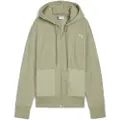 Puma HER Relaxed Full-Zip Hoodie Women, Clothing, Lux Army, XL