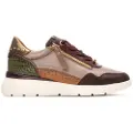 Carmela Carmelatil kvinder. 16243006-BURDEOS Sneakers i læder 162430 brun (40), 3-5 cm, Lynlås, Casual