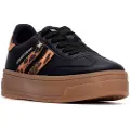 Xti Xtitil kvinder. 14458501-LEOPARDO Træningssko 144585 sort (38), Fast, Blonder, Casual, Dyreprint