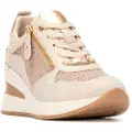 Xti Xtitil kvinder. 14437701-BEIGE Træningssko 144377 beige (36), 3-5 cm, Lynlås, Casual