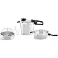 Fissler Trykkoger VITAVIT PREMIUM, sæt med 2 stk, 6 l + 2,5 l, Fissler