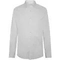 Hackett London Hackett Londontil mænd. HM308678 Pop Stretch skjorte DC B (XL), Hvid, Casual, Bomuld, Lange ærmer