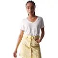 Salsa Jeans 21007531 Kortærmet V-hals T-shirt
