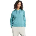 Adidas Essentials Linear French Terry Sweatshirt Med Lynlås