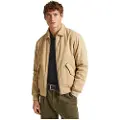 Pepe Jeans Pepe Jeanstil mænd. PM402873 Vachel beige jakke (S), Casual, Bomuld, Lange ærmer
