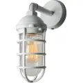 Konstsmide Olbia Væglampe Hvid E27 Gløde Klart glas 7355-250 Modsvarer: N/A