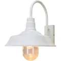 Konstsmide Trapani Væglampe Hvid E27 Gløde Klart glas 7354-250 Modsvarer: N/A