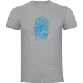 Kruskis Skier Fingerprint T-shirt Med Korte ærmer