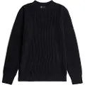 G-Star G-Startil mænd. D23536-D170-6484 Chunky jumper sort (XXL), Casual, Bomuld