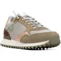 Xti Xtitil kvinder. 14416103-KAKI Træningssko 144161 grøn (40), Fast, Blonder, Casual