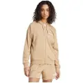 Adidas Essentials Linear French Terry Sweatshirt Med Lynlås