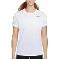 Nike Dri-FIT-T-shirt til kvinder - hvid