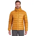 Montane Alpine 850 Lite Hoodie, dunjakke, herre, orange