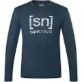 Super.natural Grid Logo T-shirt Med Lange ærmer