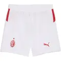 Puma AC Milan 25/26 Shorts Youth, Clothing, White, 9-10Y