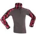 Invadergear Flannel Combat T-shirt Med Lange ærmer