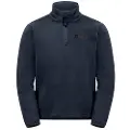 Jack Wolfskin Taunus Fleecejakke Med Halv Lynlås