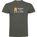 Kruskis Born To Climb T-shirt Med Korte ærmer